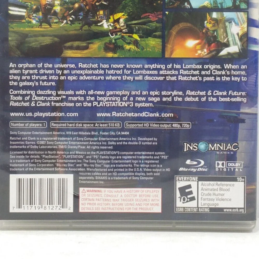 Ratchet & Clank Future: Tools of Destruction (Sony PlayStation 3) 5321E1M